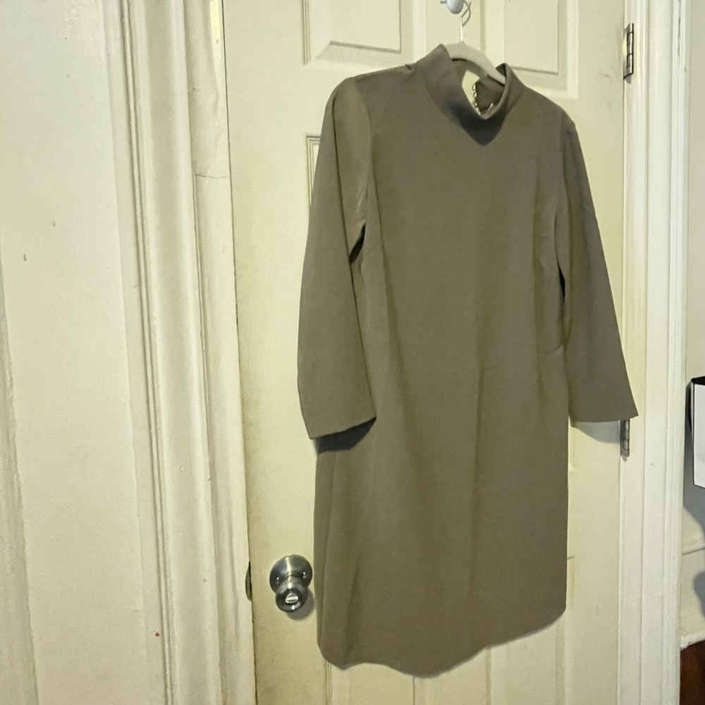 Beggon Niko dress womens 38 grey mini classic euc